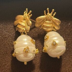 Anthropologie Bee & Pearl Earrings